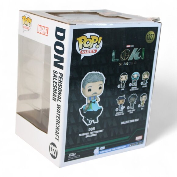 Funko Pop! Rides Marvel Loki Season 2 Don Personal Watercraft Salesman #1327 - Picture 3 of 6